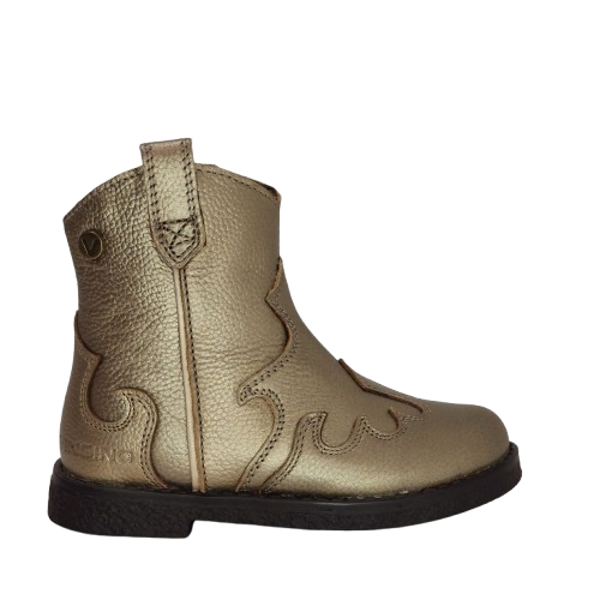VINGINO WESTERN LAARS GOLD METALLIC