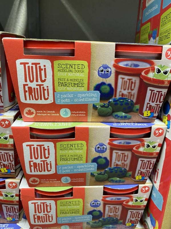 Tutti Frutti - Plasticine blinkend