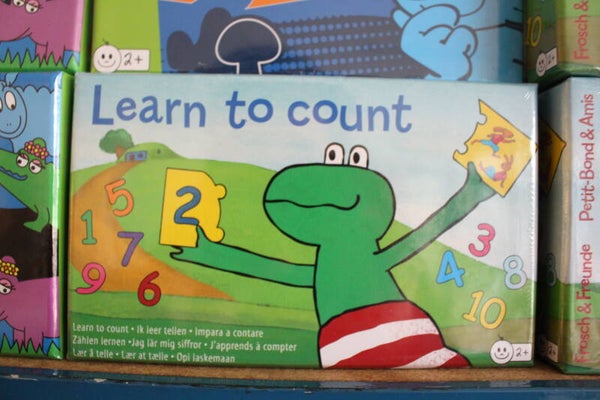Ik leer tellen - kikker en vrienden