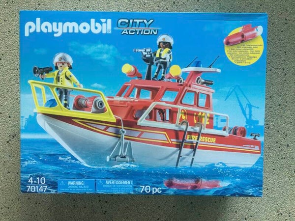 PLAYMOBIL Brandweerboot - 70147