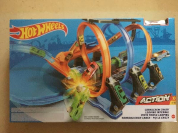 Hot Wheels Kurkentrekker Crash - Racebaan
