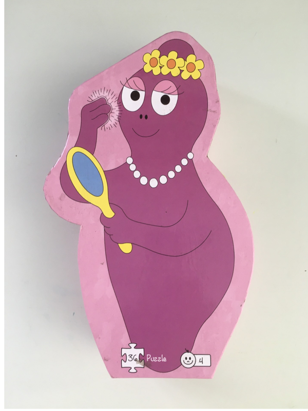 Barbapapa puzzle meisjeskamer