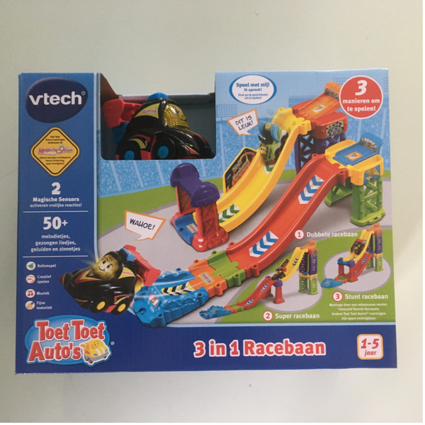 V-Tech Toet Toet - 3 in 1 racebaan - Speelset