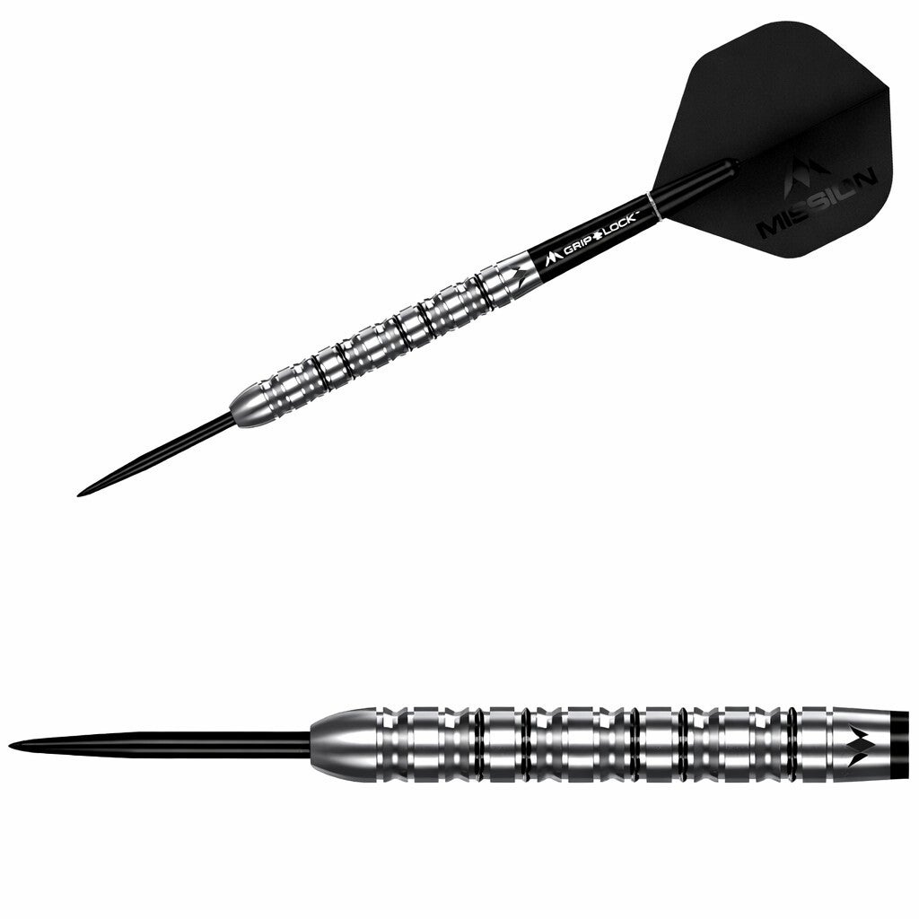 Mission Argent – 90% Tungsten – Steeldarts 22g – 24g
