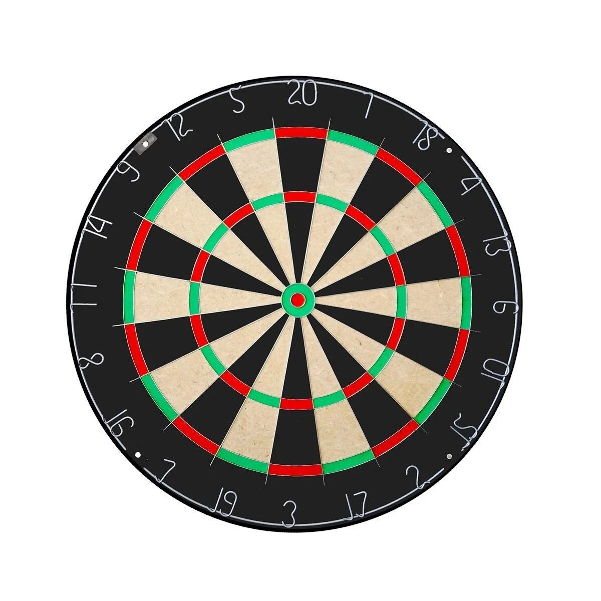 Karella „BullOut“ Bristle Dartboard · 45 cm · 5 cm · Sisal / klammerfrei
