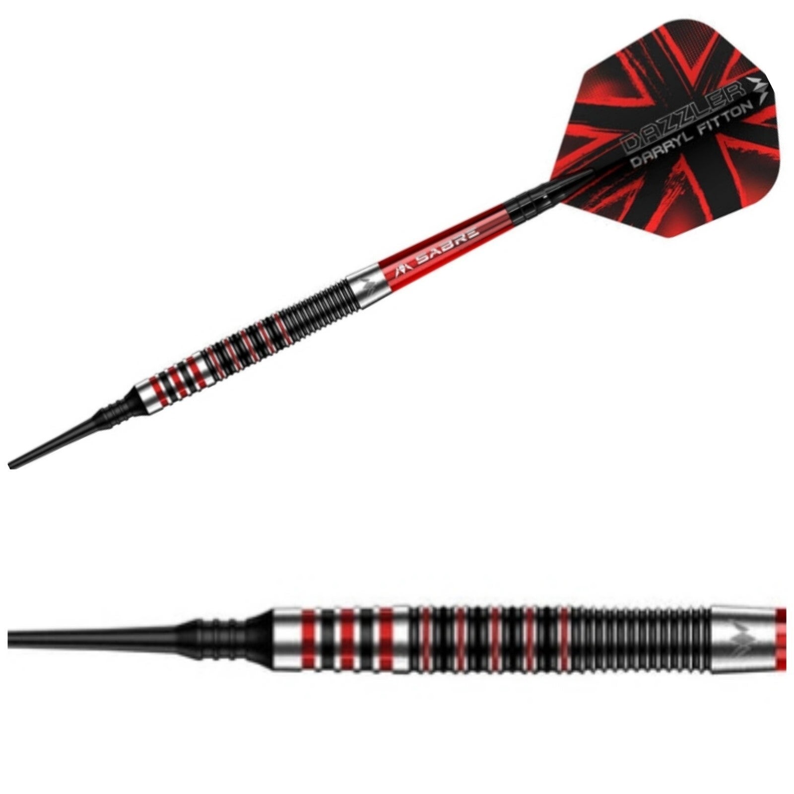 Mission Darryl Fitton „The Dazzler“ – 95% Tungsten – Softdarts 18g