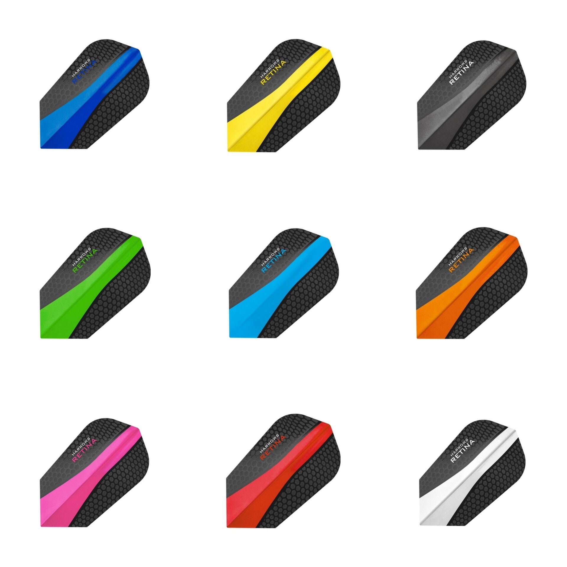 Harrows Retina – Dart Flights – Slim – 100 Mikron – Farbauswahl