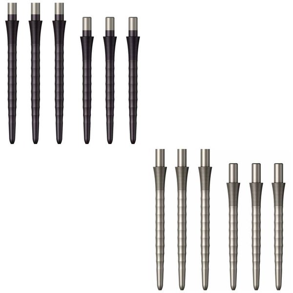 Mission Sniper Ripple Steeldart Spitzen | Silber – Schwarz | 28 mm – 32 mm