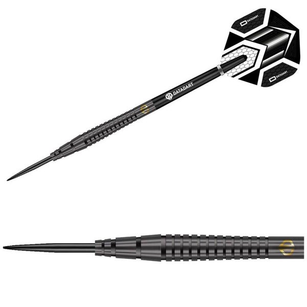 Datadart Black Ringed – 90% Tungsten – Steeldarts 22g – 24g – 26g