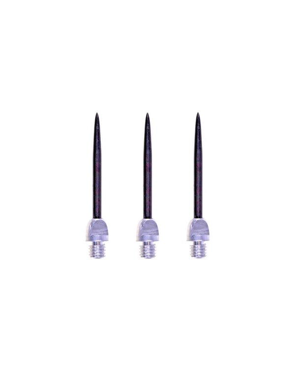 Karella Conversion Points für Softdarts | Silber 32 mm | Stahlspitzen mit Gewinde