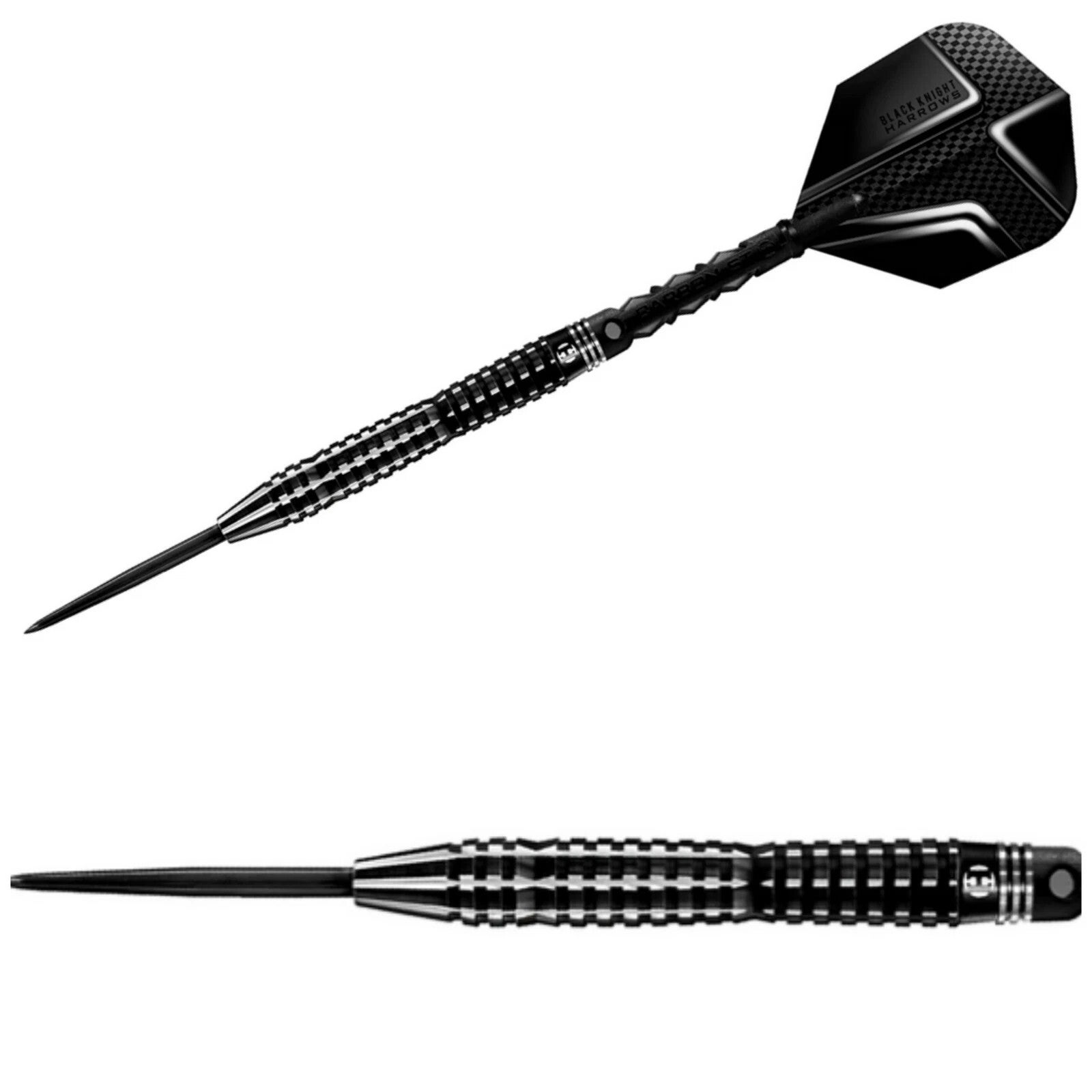 Harrows Black Knight – 90% Tungsten – Steeldarts 21g - 22g - 23g - 24g - 25g - 26g