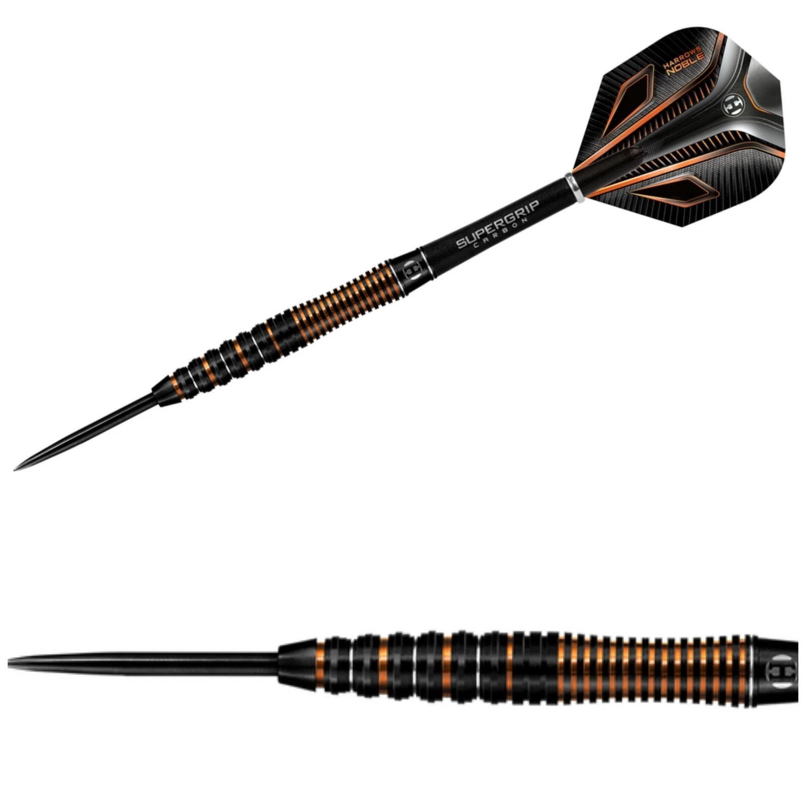 Harrows Noble – 90% Tungsten – Steeldarts 21g - 22g - 23g - 24g - 25g - 26g