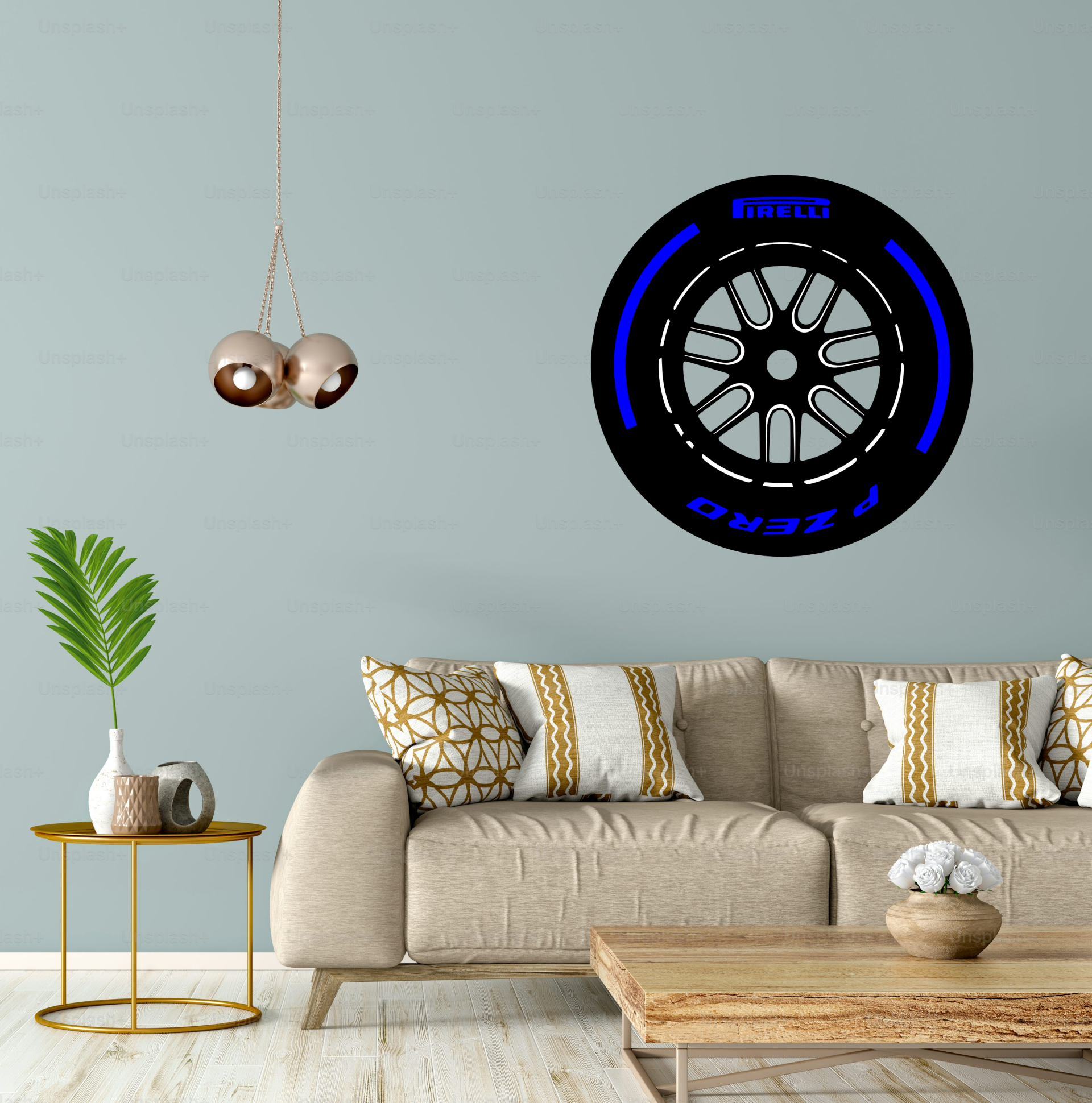 Formule 1 Band Blauw