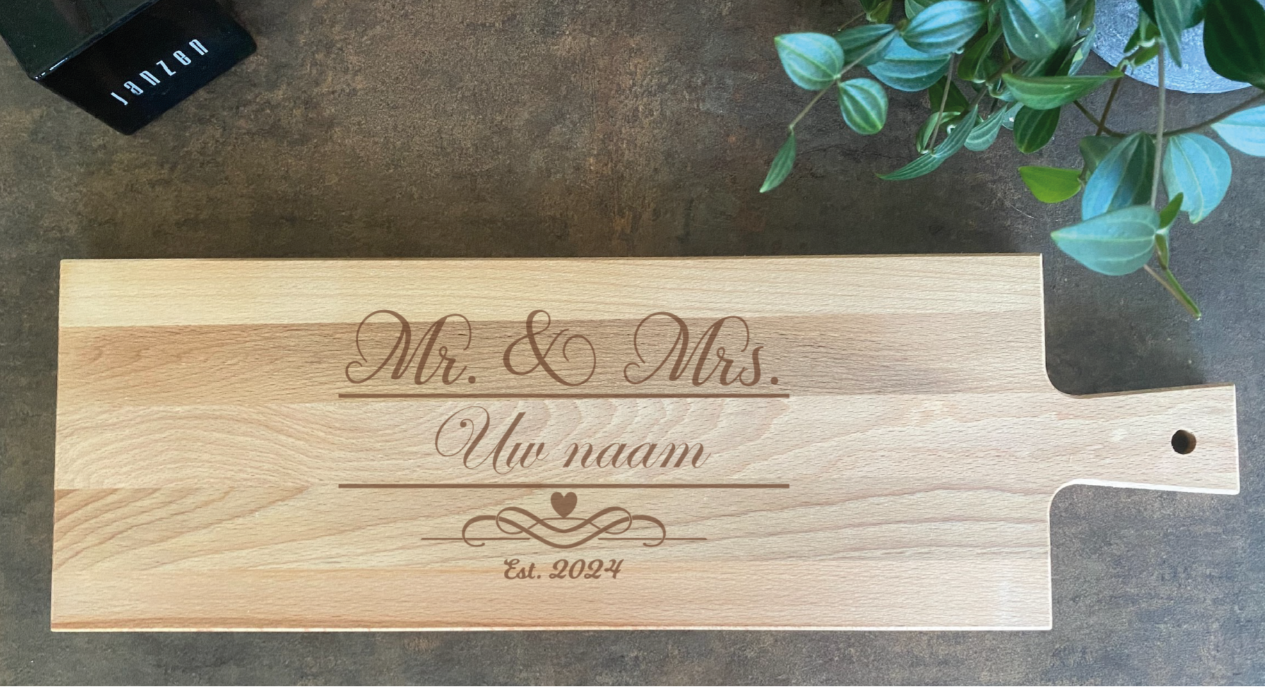 Gepersonaliseerde Borrelplank Rechthoek