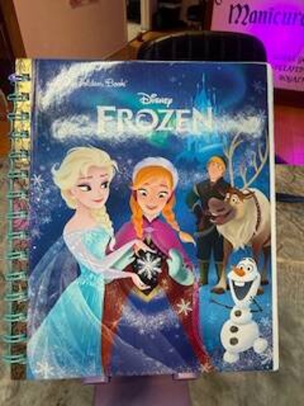 Frozen Little Golden Book Journal