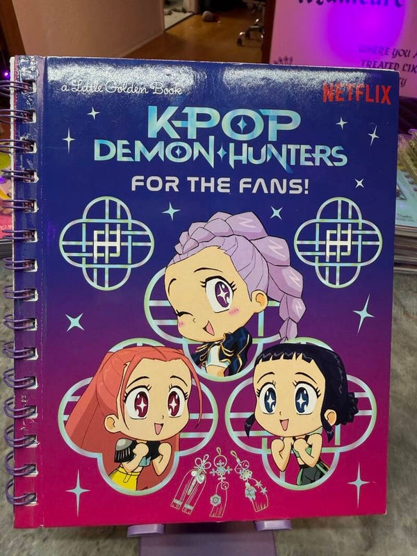 K-Pop Demon Hunters Little Golden Book Journal