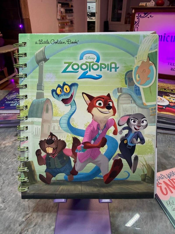 Disney Zootopia 2 Little Golden Book Journal