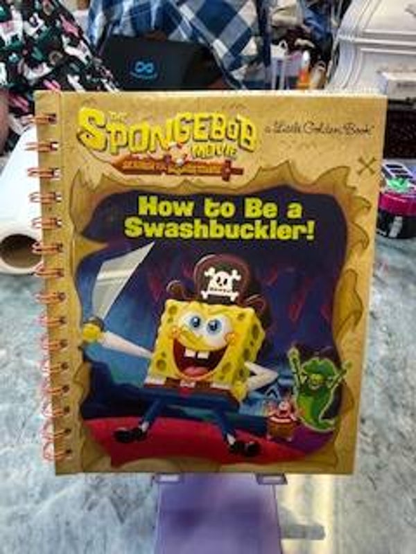 Sponge Bob Little Golden Book Journal