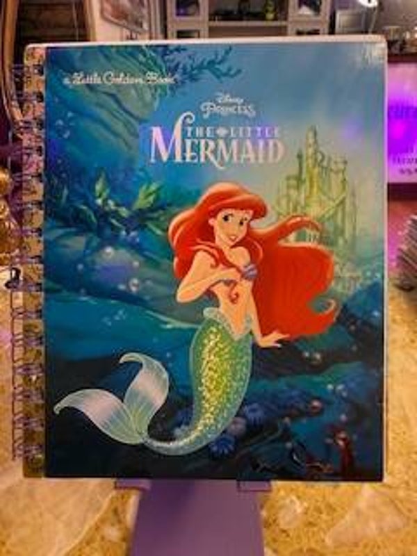 Disney The Little Mermaid Little Golden Book Journal