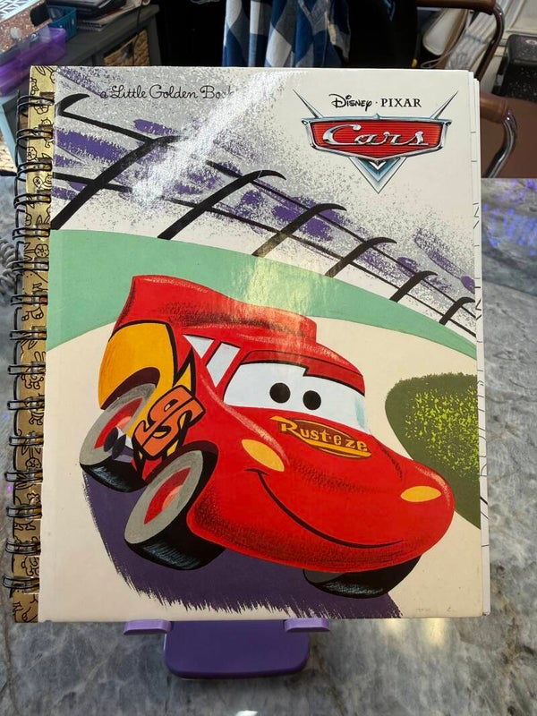 Disney Pixar Cars Little Golden Book Journal