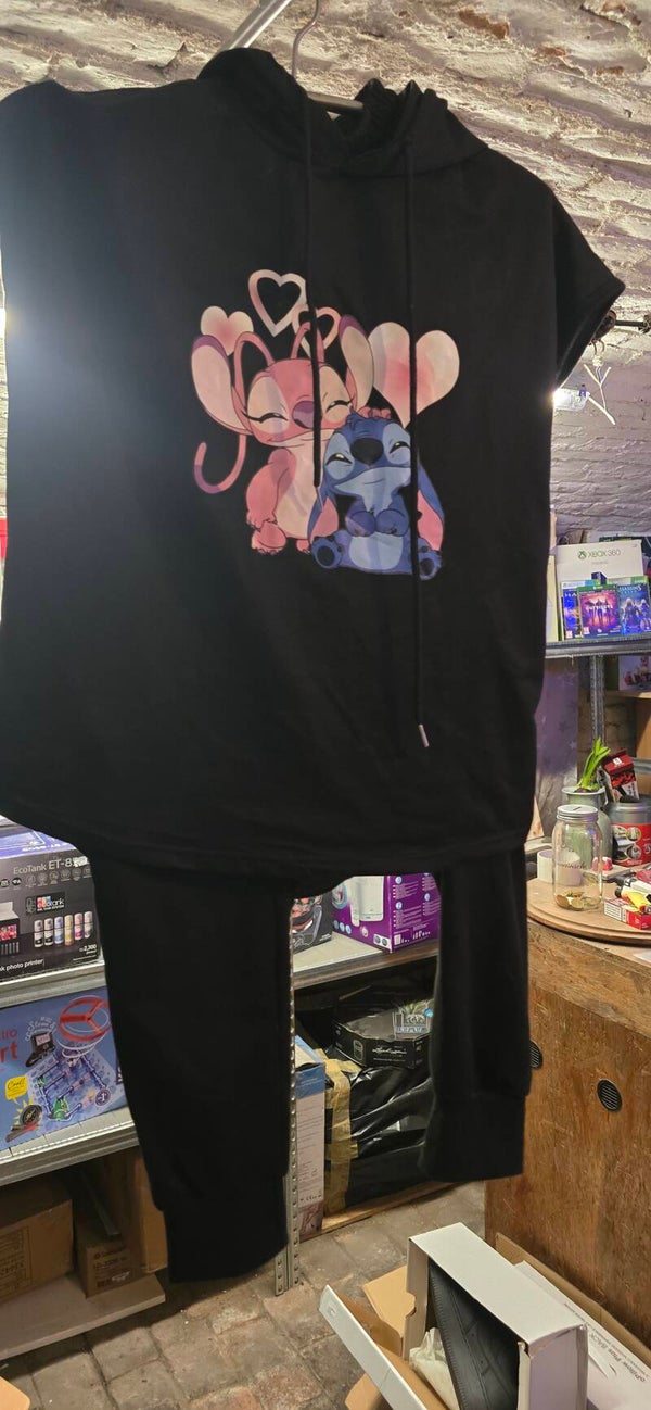 Stitch anzug in Größe l