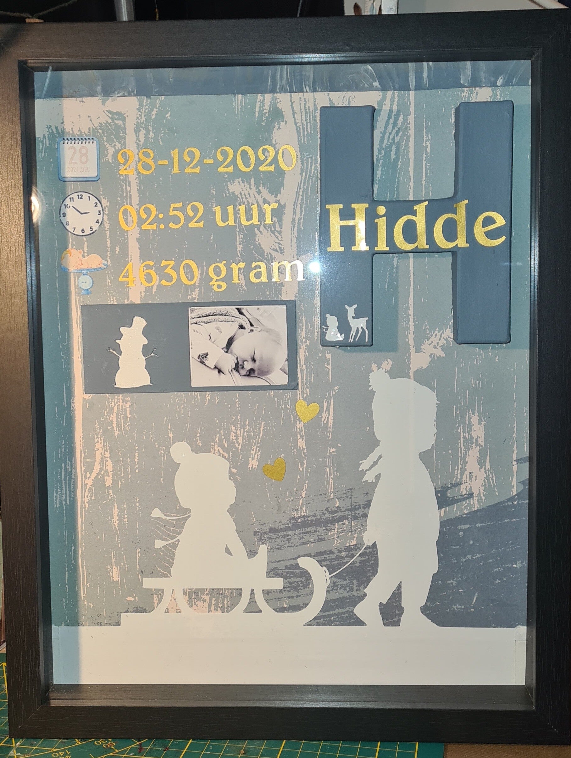Geboortelijstje groot