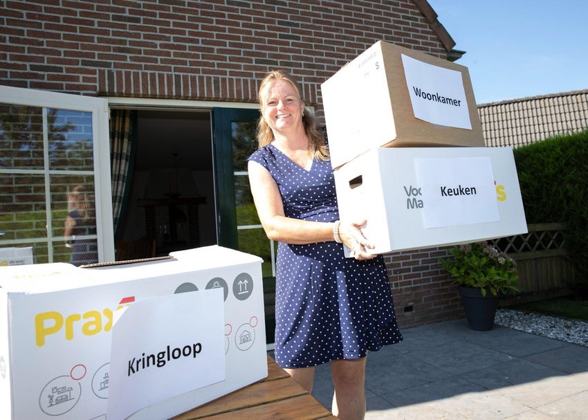 Erica hulpt bij verhuizing en in- en uitpakken van je dozen