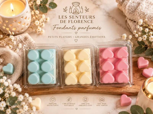 fondants parfumés a découper selon vos envies