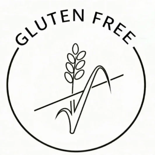Het glutenvrij logo dat ook op The Closure staat