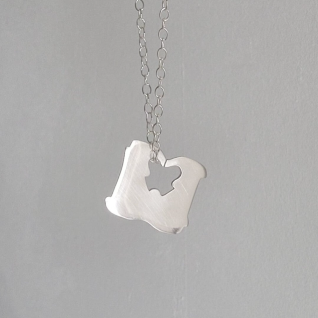 Zilveren hanger geinspireerd op de broodclip Glutenvrij '' The Closure