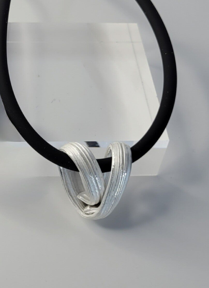 Silver Linings Heart sterling 925 zilveren hanger met ketting