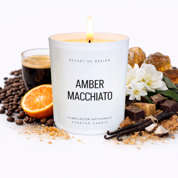 Bougie parfumée - Amber Macchiato