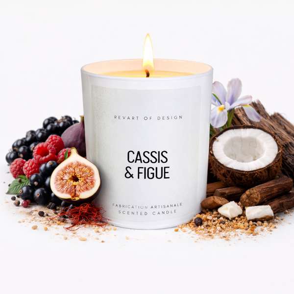 Bougie parfumée - Cassis & figue