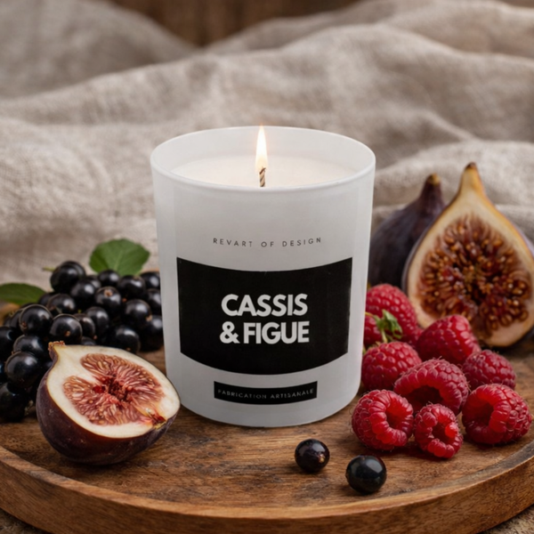 Bougie parfumée - Cassis & figue