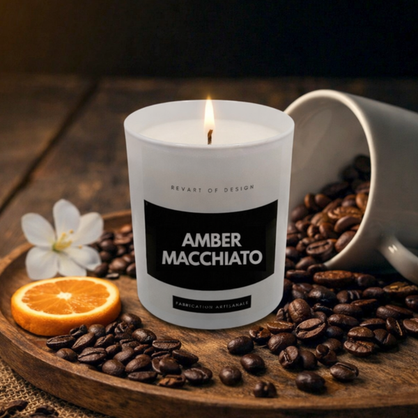 Bougie parfumée - Amber Macchiato