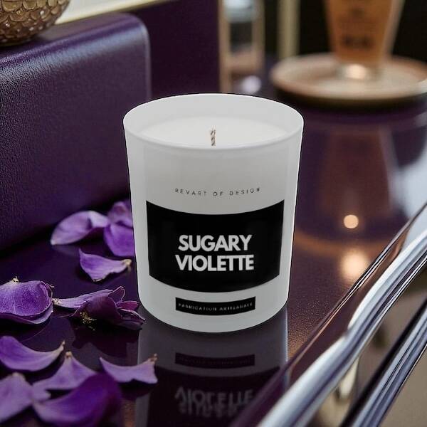 Bougie parfumée - Sugary violette