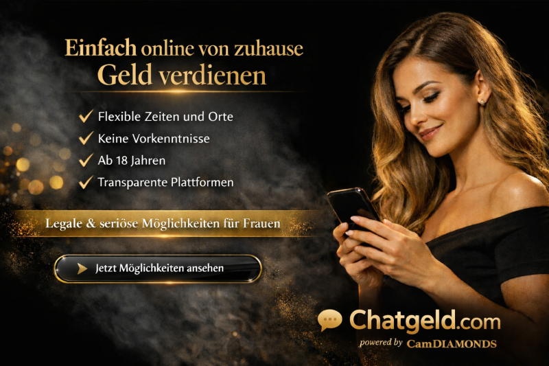 Frau verdient online Geld mit dem Smartphone von zuhause aus – flexibler Nebenverdienst für Frauen ab 18 ohne Vorkenntnisse