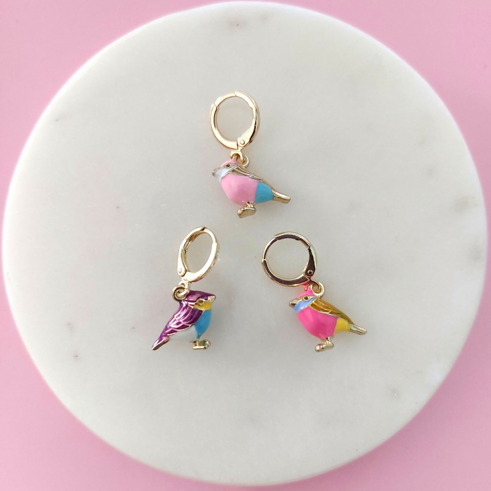 tropical birdie, 3 colours