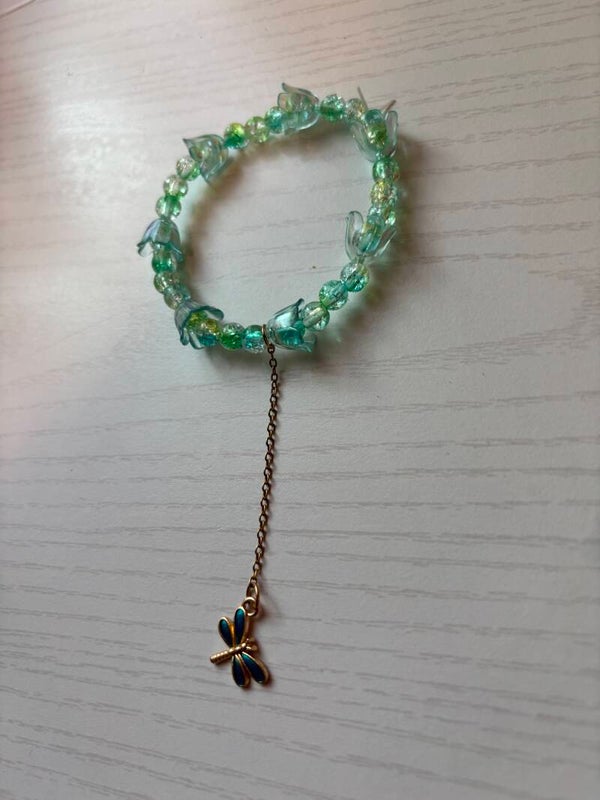 Blue dragonfly