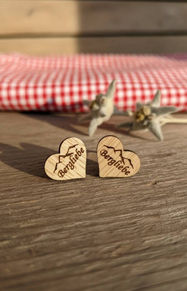Ohrringe - Herz Bergliebe