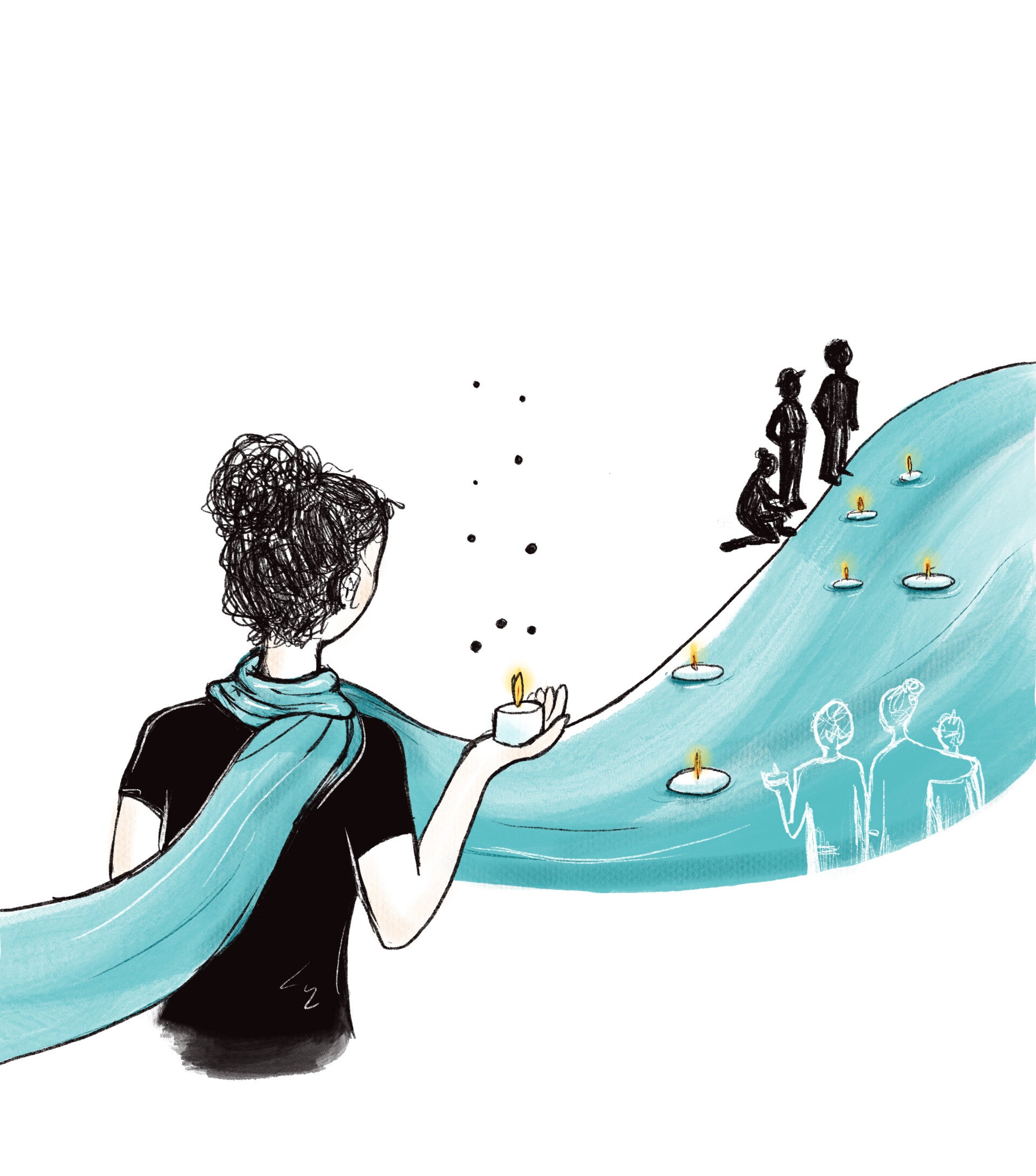 illustratie cover Melsen bloeit