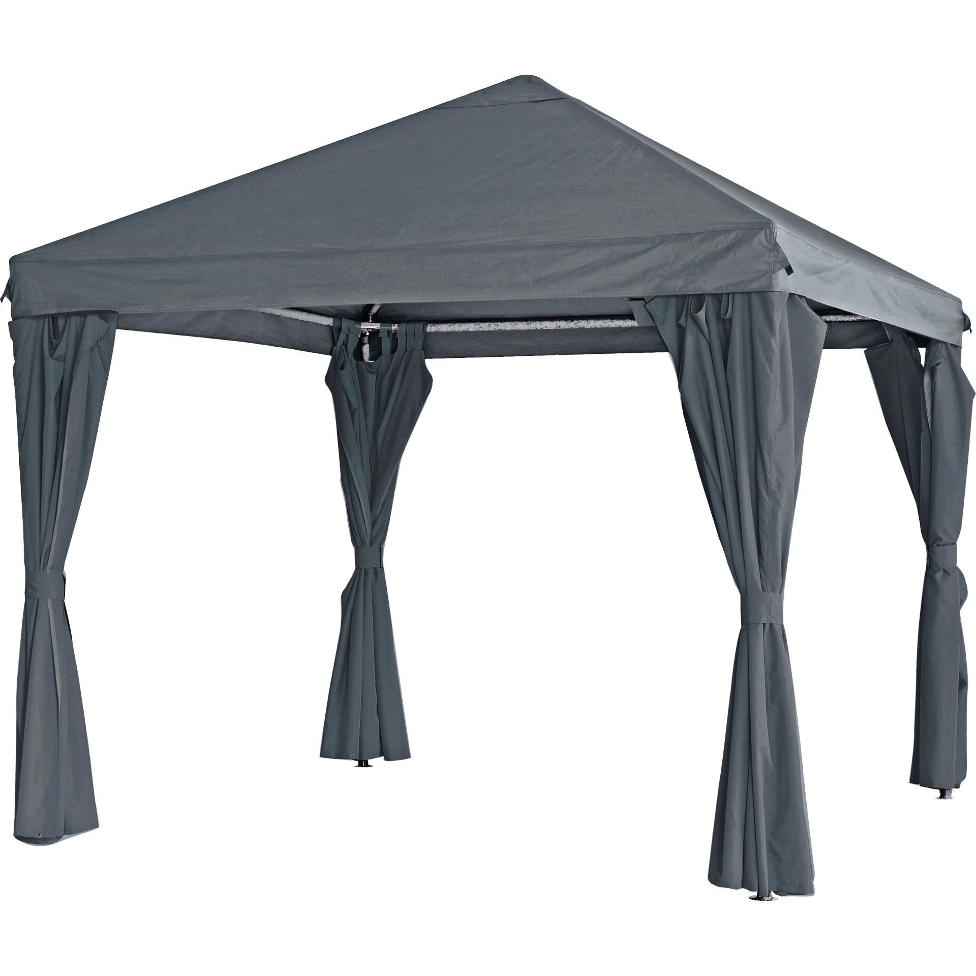 Tuinpaviljoen antraciet 3x3