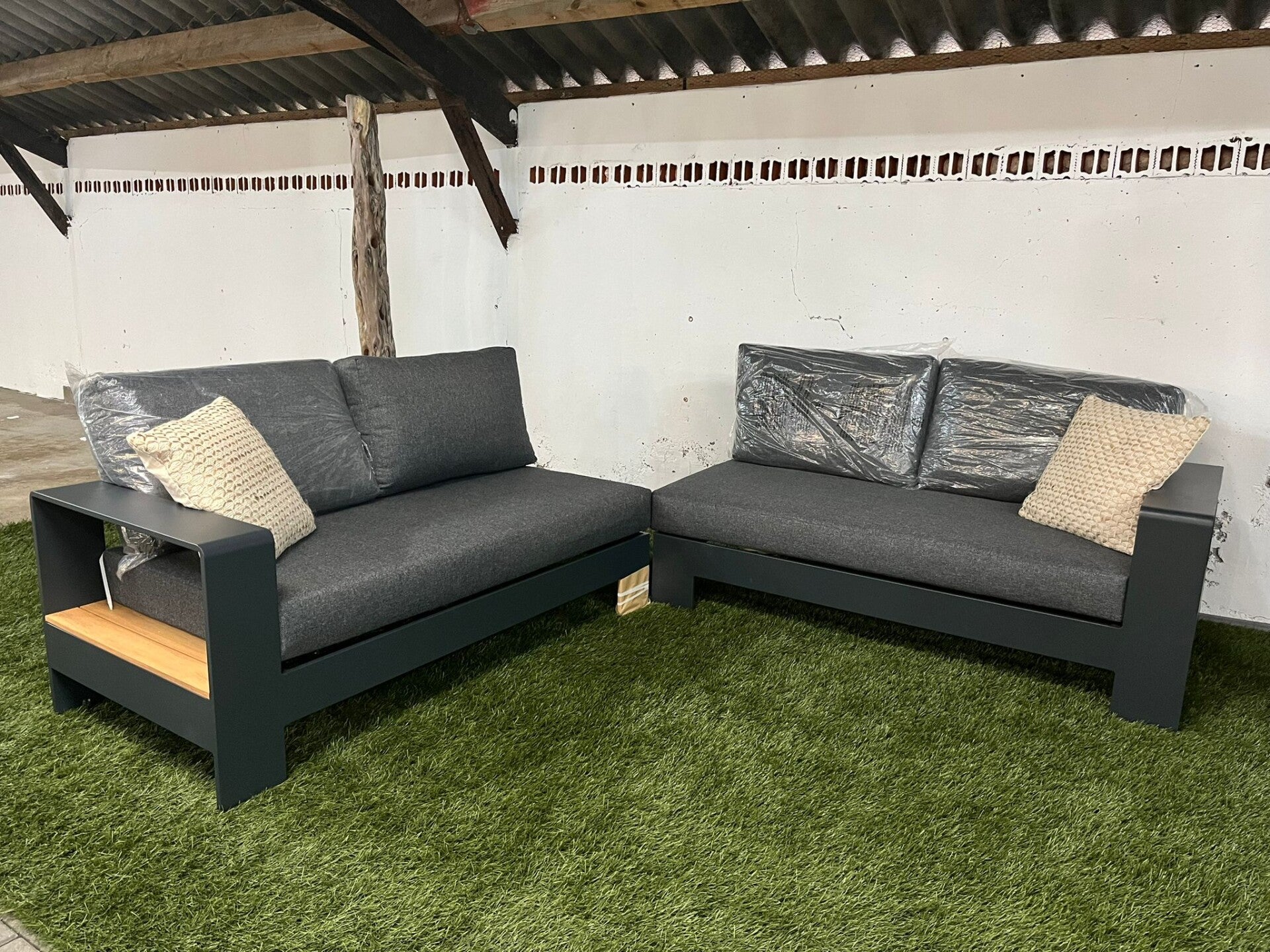 Robuste aluminium loungeset