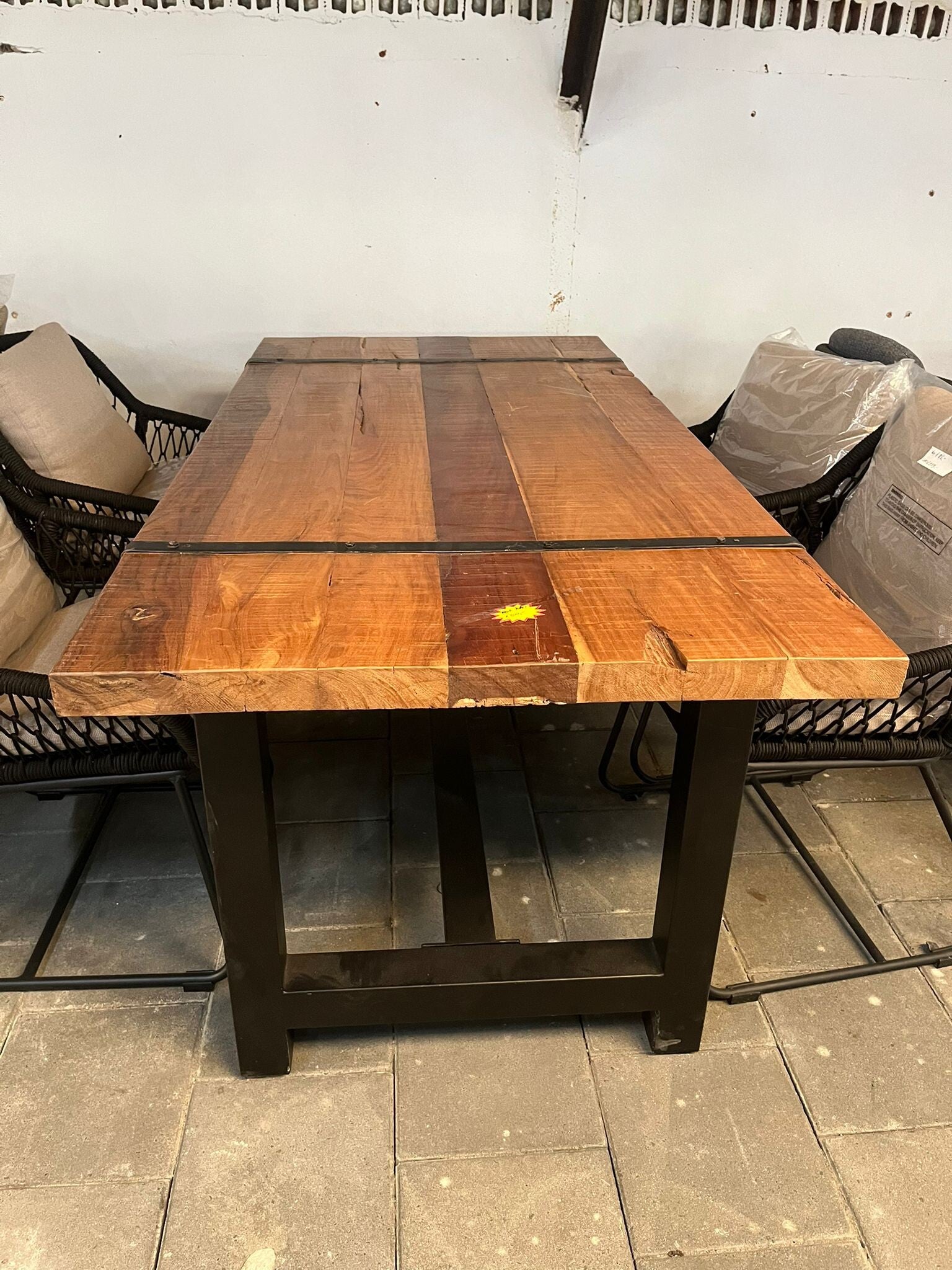 Teak tafel