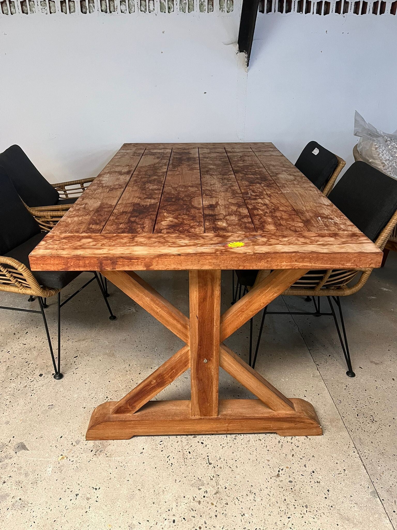 Teak tafel