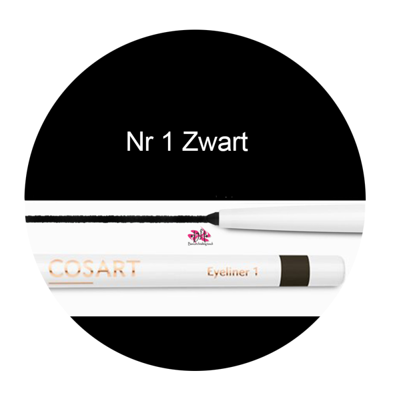 cosart eyeliner - oogpotloodnr 1 zwart