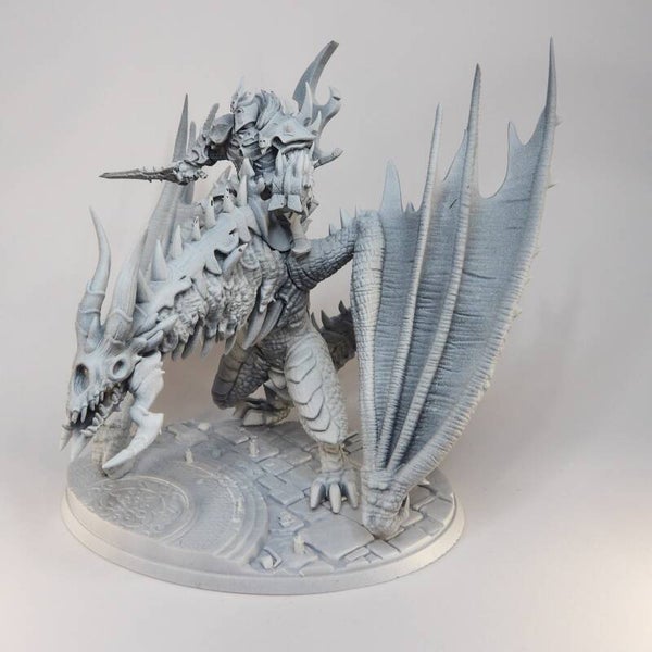 Death Knight on Dread Dragon