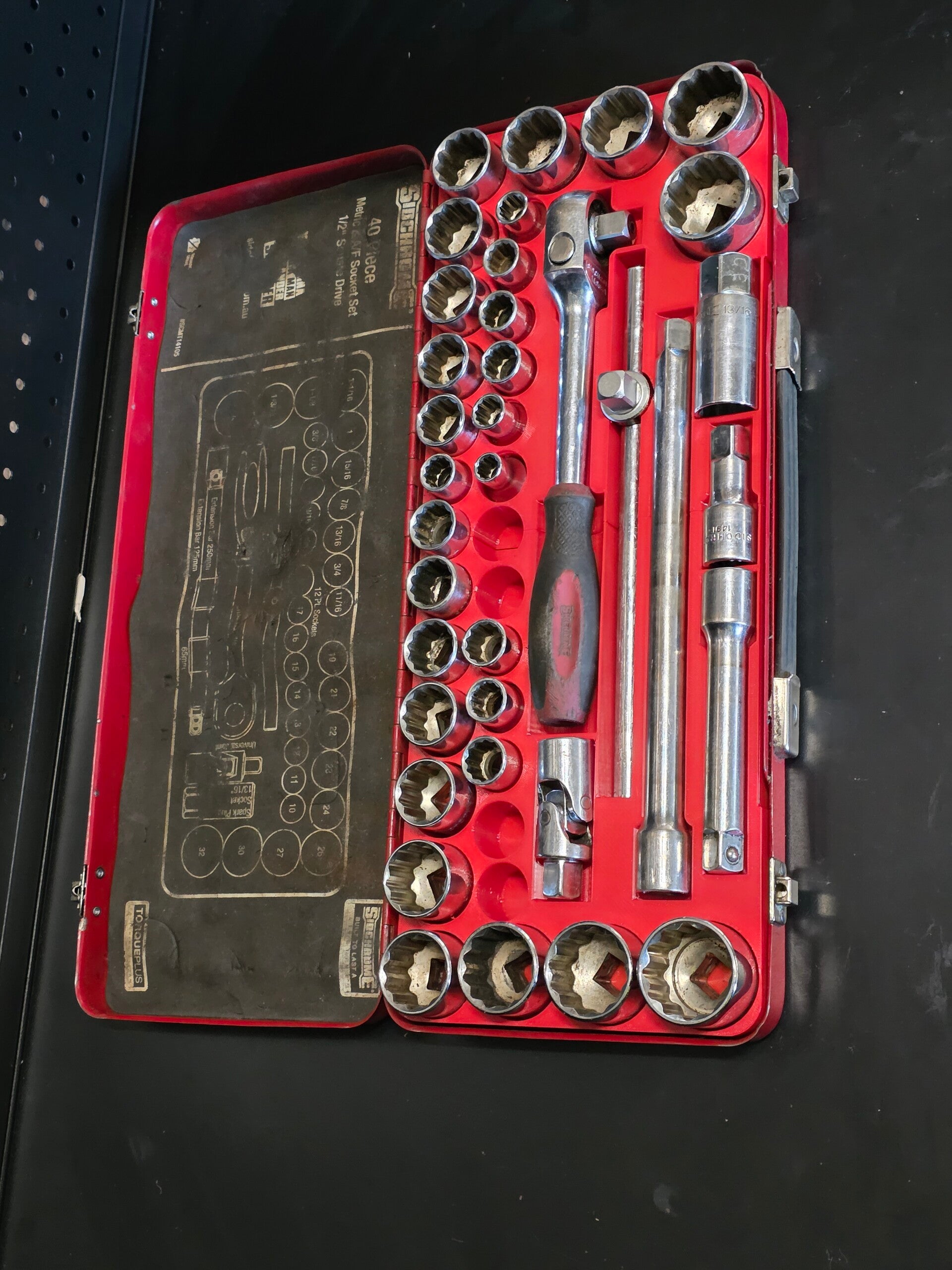 SIDCHROME 14105 Socket Set Replacement Insert Organizer *Digital download*