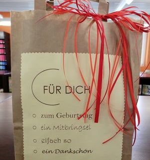 Geschenk-Idee: Für dich - claro fairtrade Gelterkinden