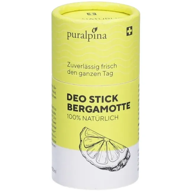 🍋 Frische Zitruspflege – DEO STICK BERGAMOTTE von Puralpina